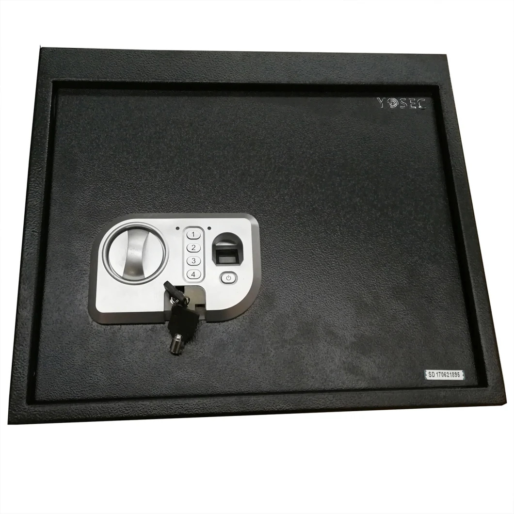 Top Opening Drawer Biometric Fingerprint LCD Keypad Safe