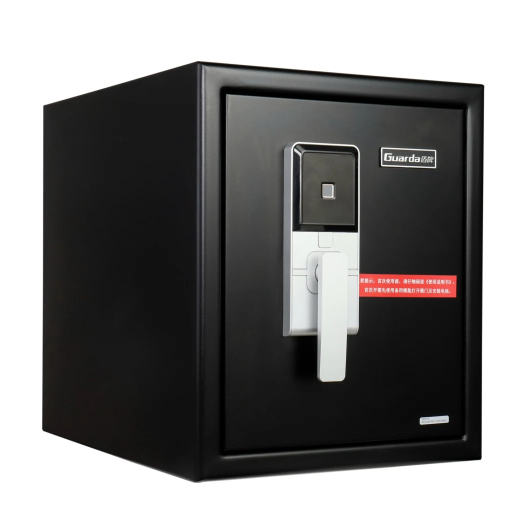 New Fingerprint Secure Locker Home Fire Proof & Water Resistant Safe Deposit Money Box