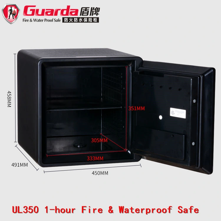 Guarda Safe 2092DC Electronic Security Safe First Alert Safe Box Fireproof Waterproof for 1 Hour