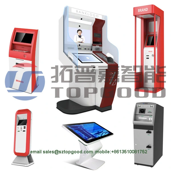 Topgood Automatically Touch Screen Self Service Cdm Cash Deposit Machine Cash Deposit Kiosk