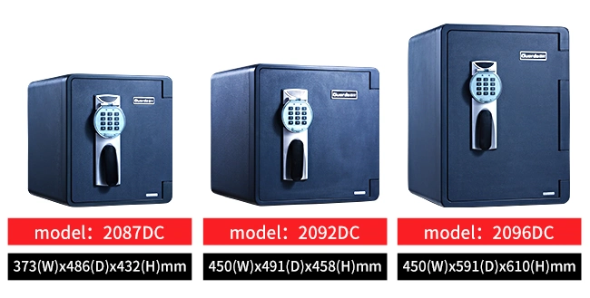 OEM 45mm Height Fireproof & Waterproof Lock Safe Box Digital Password Safe Box