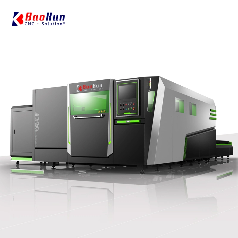 Professional Supplier Metal Fiber Laser Cutting Machine with Exchange Table From China