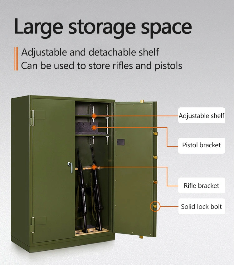 Top Custom High Quality Gun Safe Gun Cabinet Biometric Guns Safe