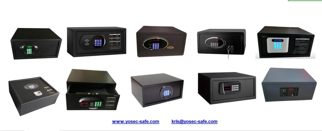Wholesale Price Motorised Hotel Room Safe Box with Backlit Keypad