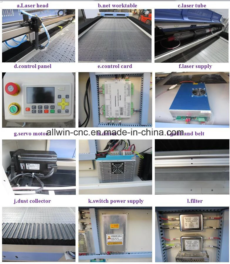 150W Laser Cutting Machine CO2 Laser Cutter 2000mmx3000mm Factory Price Ce Approved
