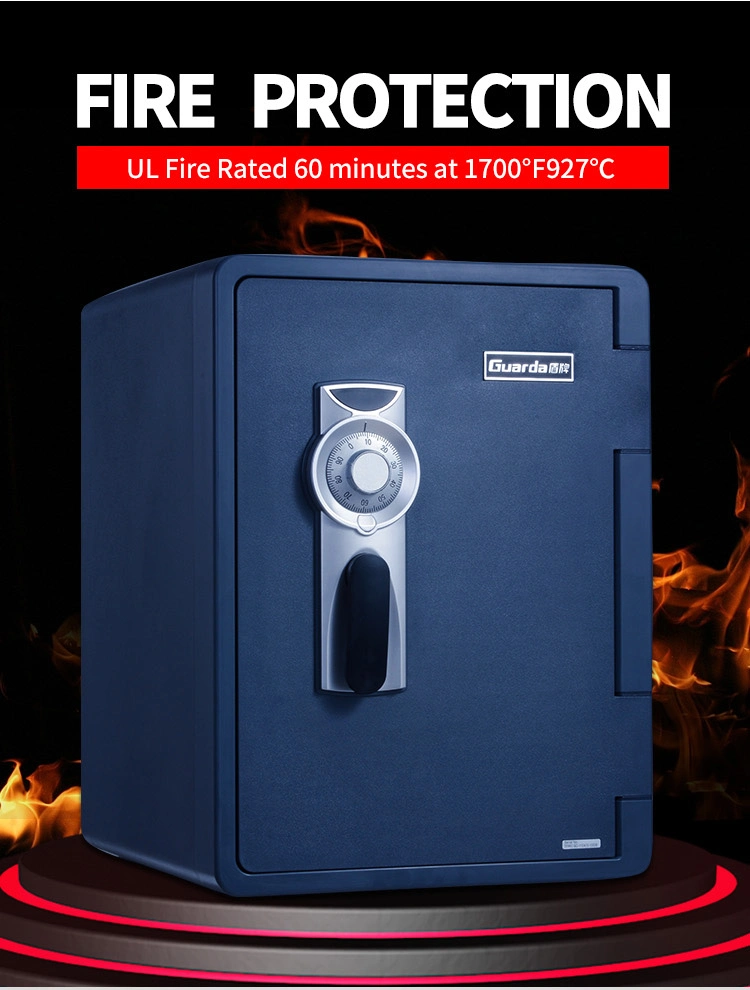 2.1 Cu FT/56.5L Fire Water Safe with Combination Dial Lock