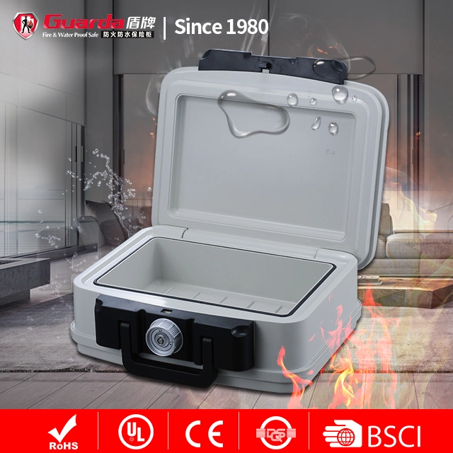 High Capacity Fire Proof Safe Key Locks Waterproof Fireproof Safe Deposit Box with Carry Handle