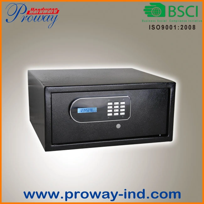 LCD Display Electronic Hotel Safe Box with Laptop Size