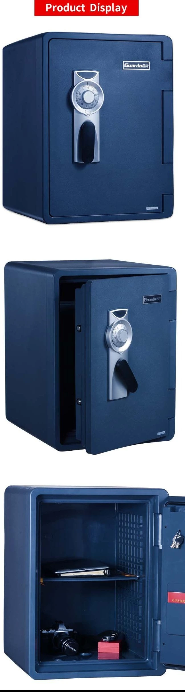 The Best 2021 Sentry Type Fireproof Secret Hidden Document Valuable Safe with Combination Dial Lock 2096wc