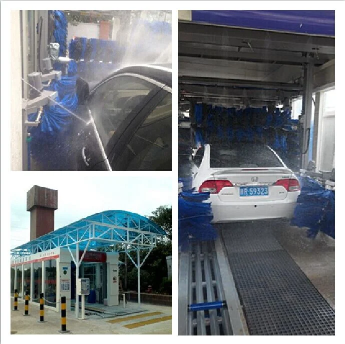 Car Washing Machine Systems Fully Automatic Tunnel Car Washer Supplier in China
