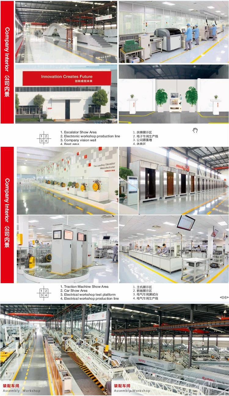 Ce Eac Certified Safe and Smooth Running Passenger Elevator