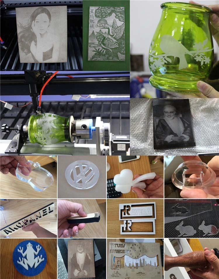 China Supplier Wood Acrylic Mini CO2 Laser Cutting Engraving Machine