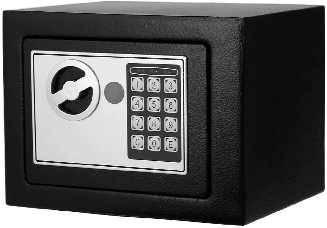 Qiance Security Safe, Safe, Digital Electronic Safe Box, Money Box - Lock Box for Jewelry Money Cash Valuables