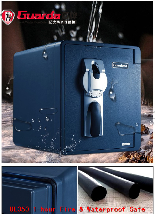 Wholesale Price Hidden Security Safe Box Fireproof and Waterproof and Fingerprint Safe