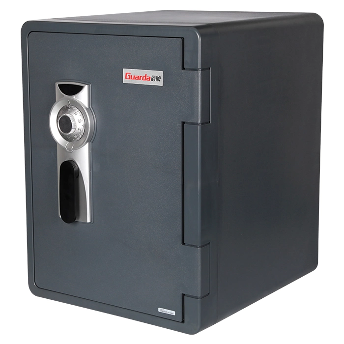 Rotary Drop Bolt-Down Deposit Home Water Fireproof Safe Box with Large Combination Lock