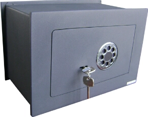 Laser Cutting Wall Mounted Safe Box with Combination Lock