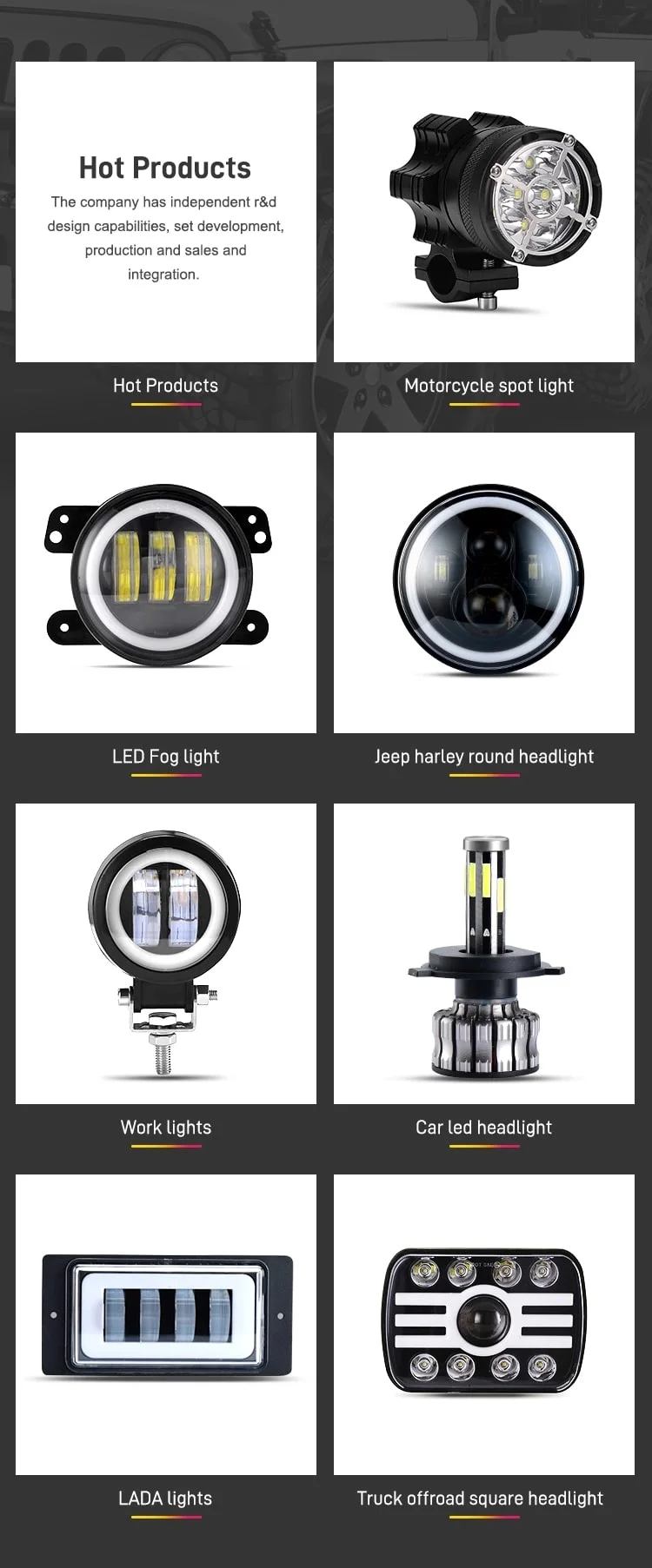 High Quality H4 12V Car LED Headlight Manufacturer Car LED Headlight Waterproof LED Car Lights