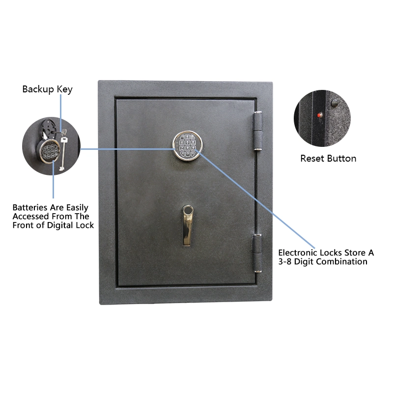 High Quality Digital Security Fireproof and Waterproof Safe, Heavy Duty Home Secret Safe Fire Proof Waterproof Fireproof Safe/