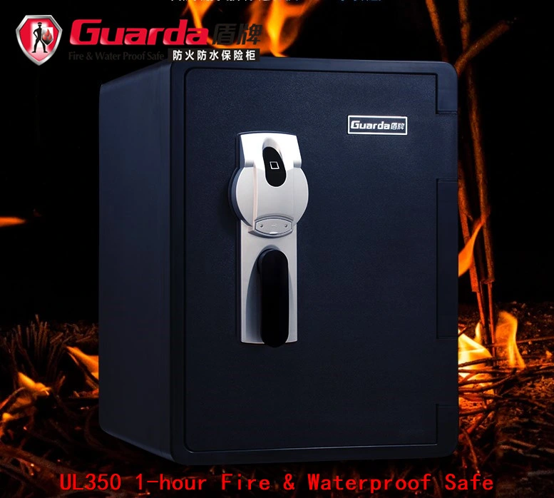 OEM Manufacturer Guarda Safe 2096hlbc Home Fireproof Safe U L Rating 60 Mins Security Box