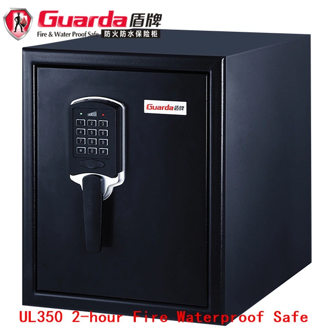 Home Security Electronic Lock Box Fireproof & Waterproof Deposit Safe for A4 Documents