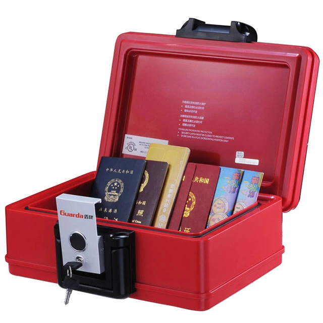Secret Cash Box Money Plasruc Cofre Box Safe Fireproof Warerproof Lock Box