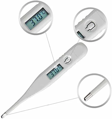 Ce Approved Cheap LCD Digital Electronic Flexible Baby Clinical Thermometer in Stock