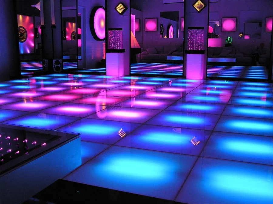 Colorful Seamless DMX512 Control Excellent Safe Anti-Slip LED Dance Floor for Garden LED Dyeing Floor