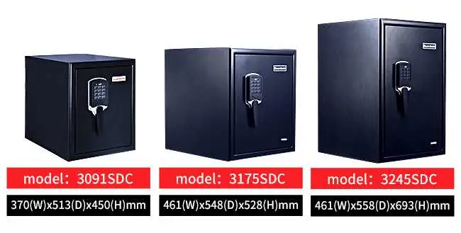 Wholesale with 1 Year Warrantee Fireproof Hotel Safe Box Safe Box Digital Home Safes