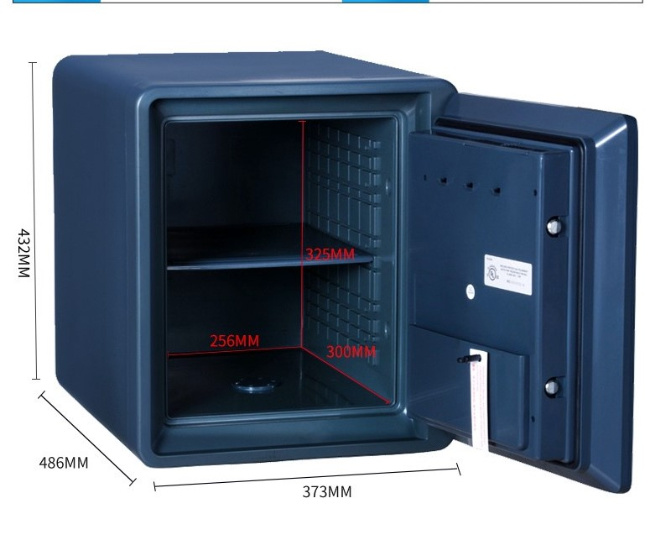 Wholesale Price Hidden Security Safe Box Fireproof and Waterproof and Fingerprint Safe
