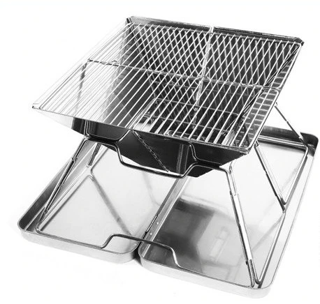 Popular Stainless Steel Korean Charcoal Grill