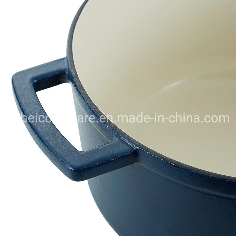 Gradation Eco-Friendly Enamel Cast Iron Cooking Soup Pots