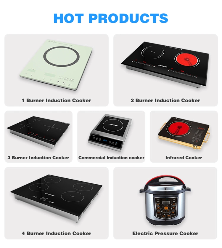 CE Induction Cooking 2200W Induction Cooktop Professional Digital Infrared Cooker