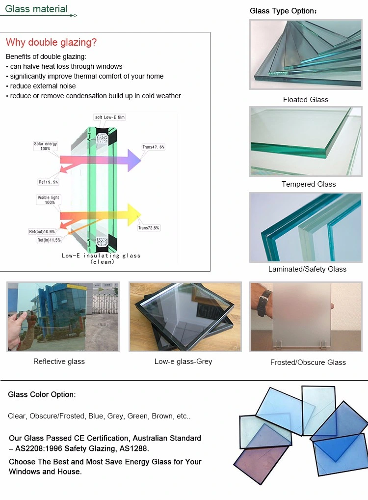 PVC/Vinyl Double Double Glazing Casement Door with Iron Grill Design