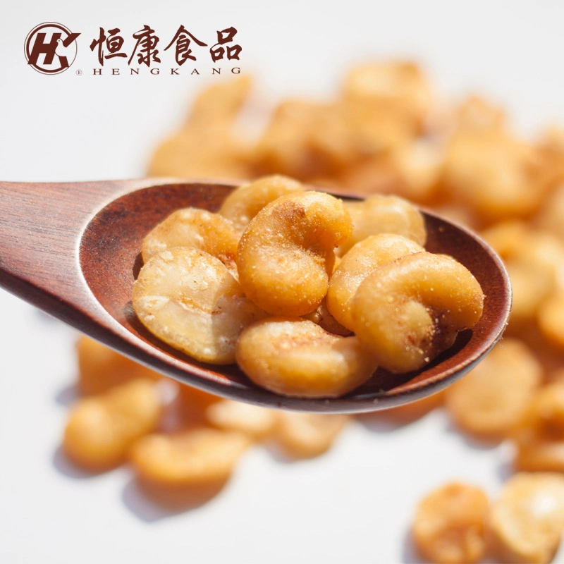 Crispy Quickly Delivery Healthy Snacks Oil Cooking Fried Dried Broad Bean Dried Fruit for Free Sample