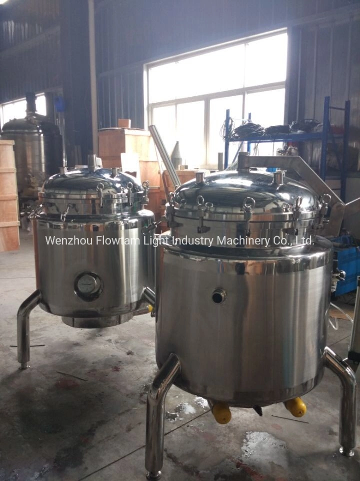 Double Jacketed Electric or Steam Pressure Cooking Machine for Cooking Food