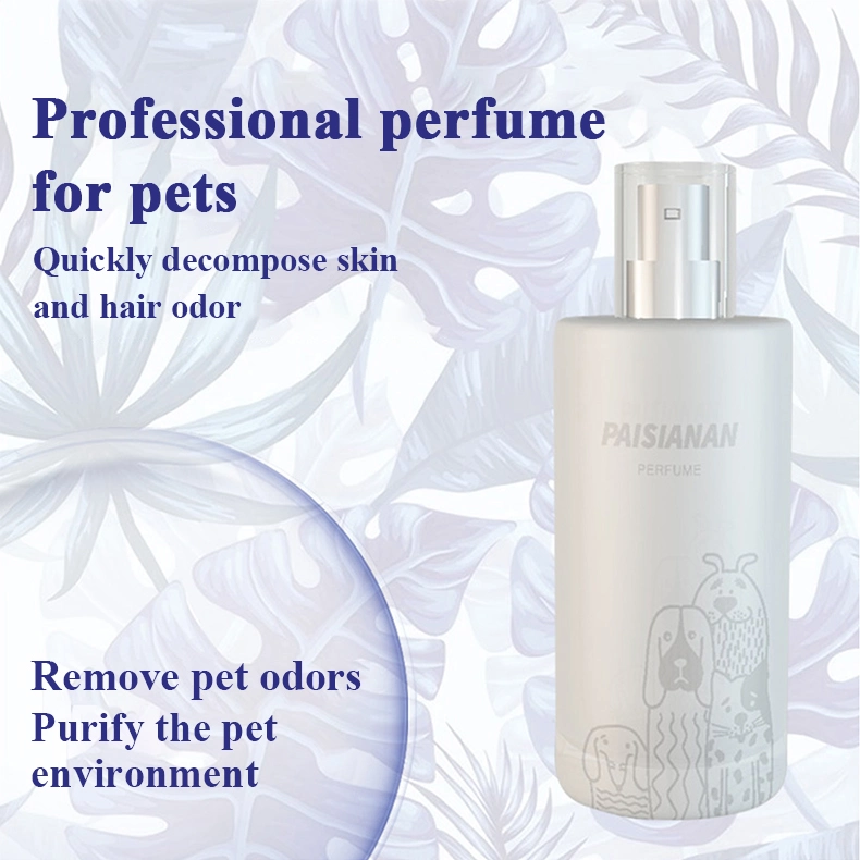 Hot Selling French Perfumer Design Fragrance Non-Alcoholic Non-Toxic Pet Perfume Pet Deodorant 30ml/50ml
