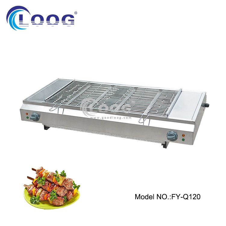 Factory Wholesale Professional Kitchen Equipment Outdoor Commercial Grill Machine Mini Barbecue Grill Electric Grill
