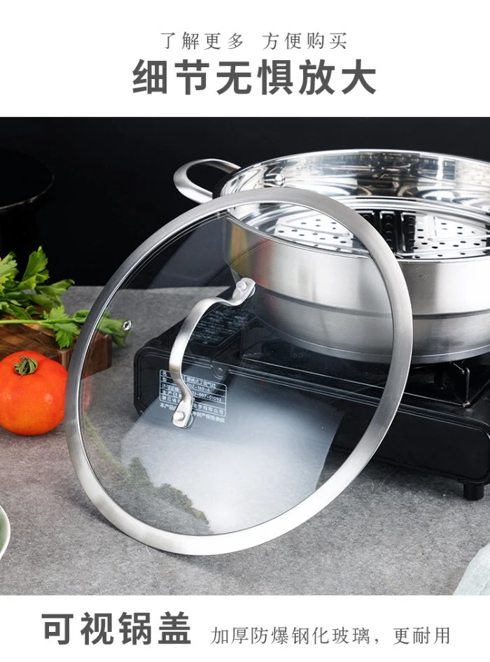 Best Selling Cooking Pot Wholesale Stainless Steel Hot Pots