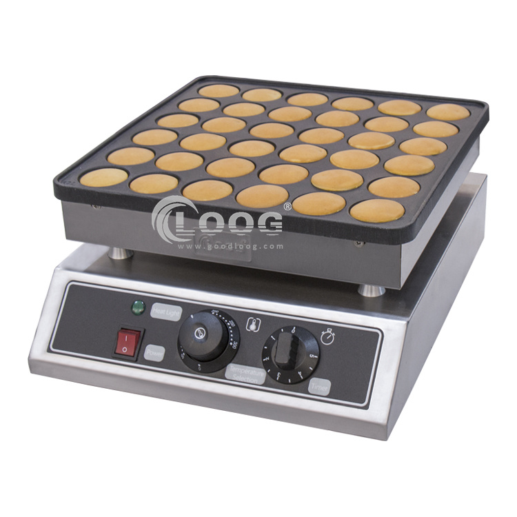 Best Sale Hot Snack Machine Nonstick Mini Crepe Maker Dutch Pancake Machine Commercial