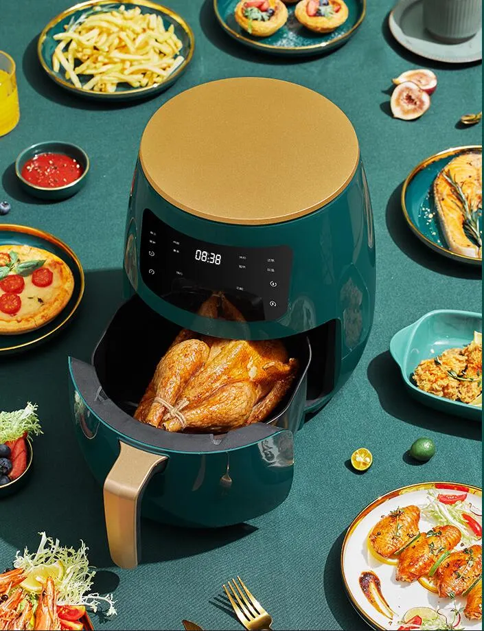 Automatic 4.5L 1400W Healthy Oil Free Cooking Air Fryer