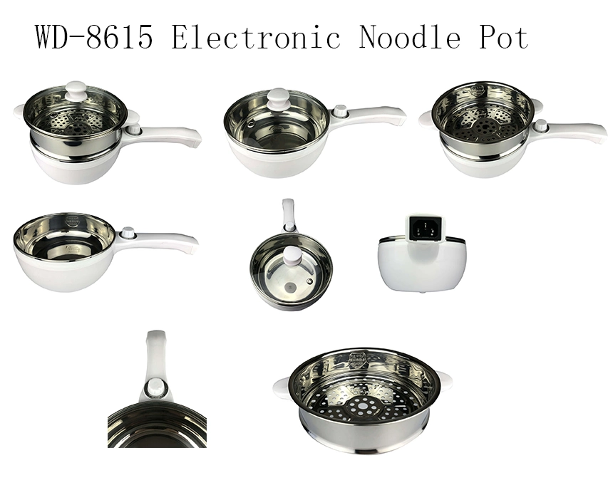 304 Stainless Steel Healthy Mini Cooking Noodle Pot 1.5L