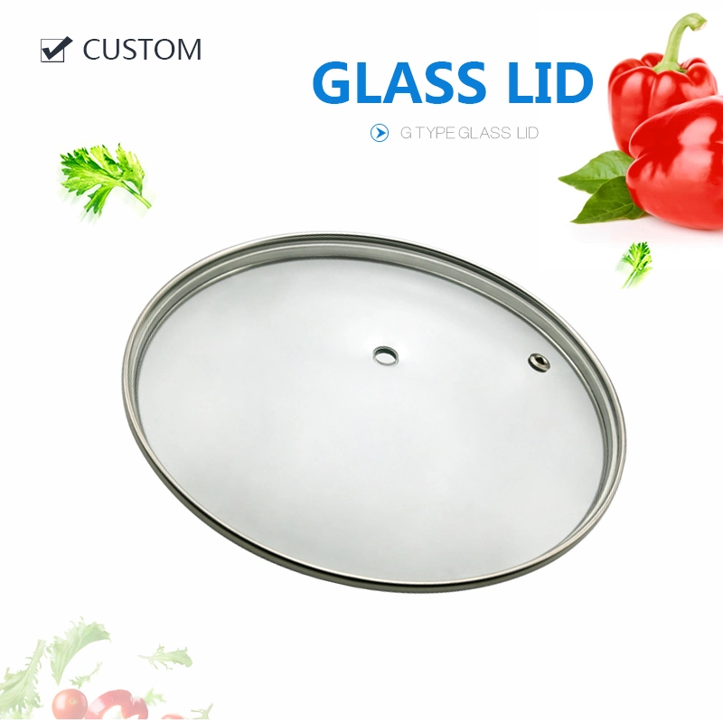 G Type FDA Glass Lid Pan Lid for Cookware Accessories