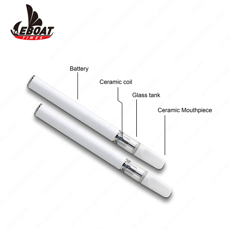 Best Cbd Vape Disposable Vaporizer 0.5ml 350mAh Ceramic Vape Pen