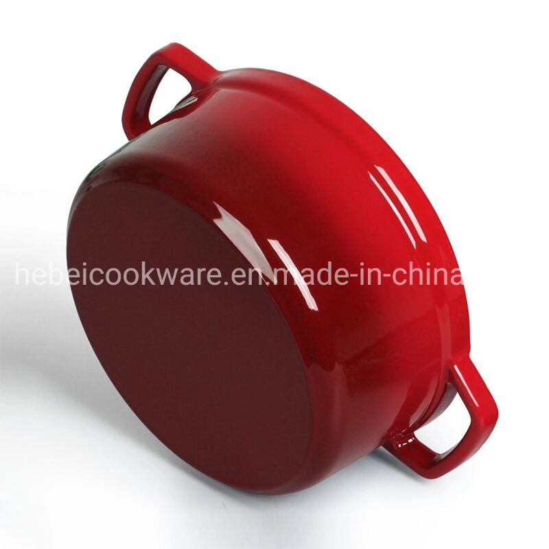 Gradation Enameled Cast Iron Cooking Pots Soup Pots