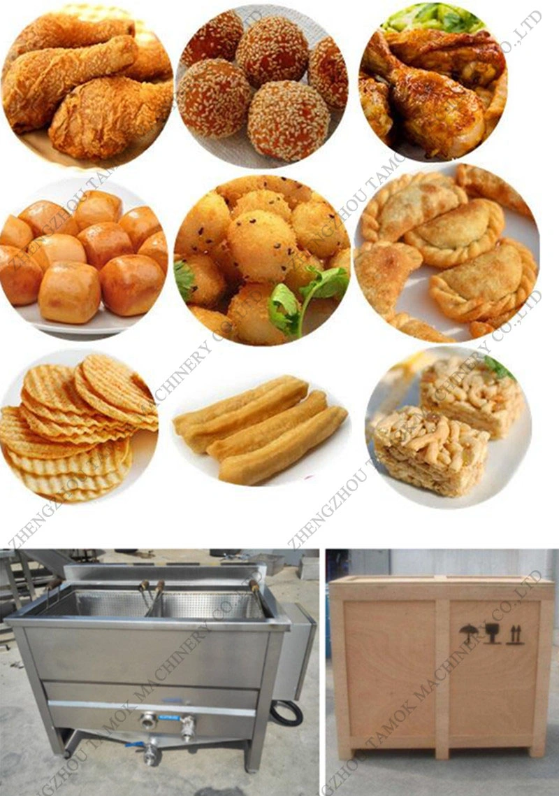 Snack Fryer Gas Electric Fryer Induction French Fries Fryer