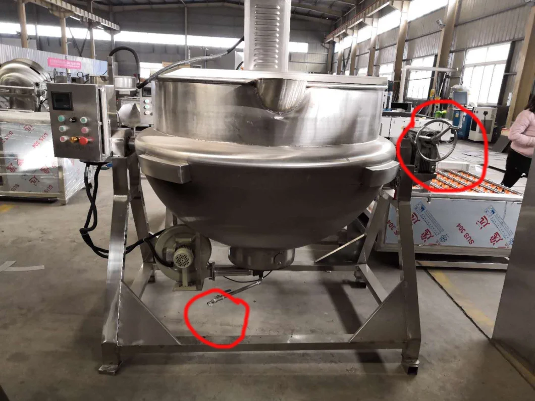 Mixing Pot Jacketed Pot Cooking Pot for Seafood