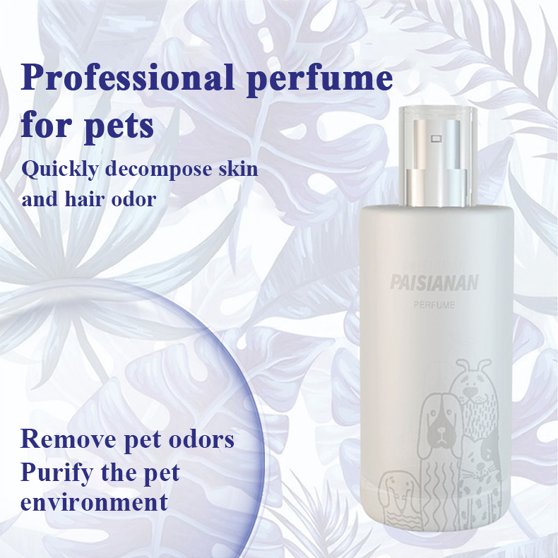 Natural Plant Extracts Organic Non-Alcoholic Non-Toxic Pet Perfume Cat Dog Use Deodorant Last Fragrant