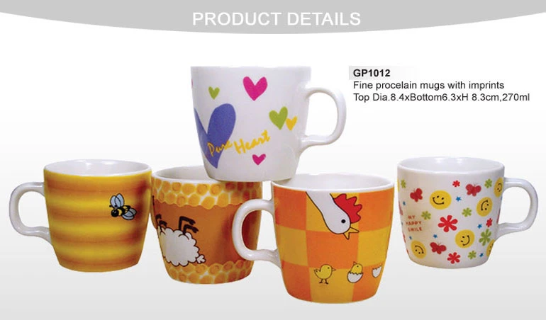 New Design Drinkware Gift Ceramic Mug Sets Custom Color Ceramic Coffee Mugs