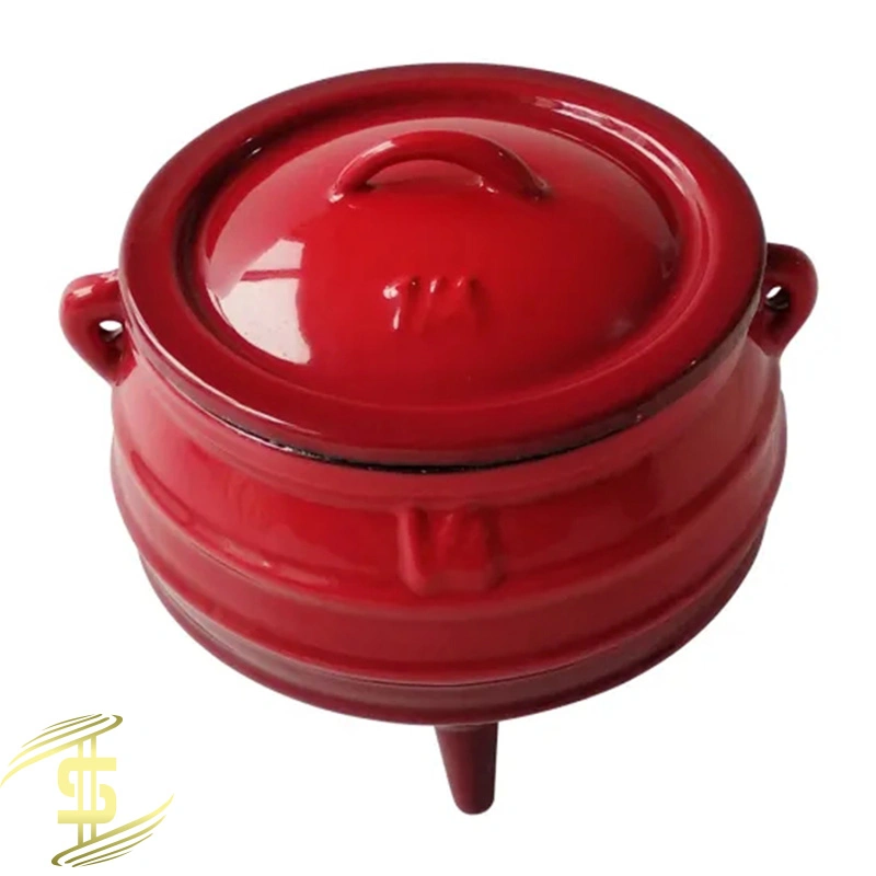 Cast Iron Cauldron, Pots, Ideal for Cooking, Making Soup, Applicable Open Flame, etc.