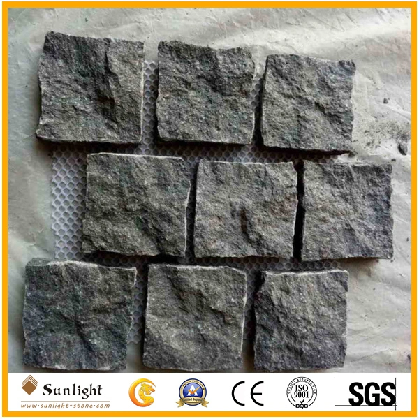 Cheap G684 Natural Granite Paving Stone / Cobble Stone / Flag Stone